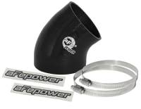 aFe 59-00047 aFe MagnumFORCE Cold Air Int Sys Spare Parts Kit (4-3.5in ID x 40 Deg) Elbow Reducing Coupler - Blk
