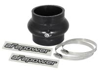 aFe 59-00054 aFe Magnum FORCE CAI Univ. Silicone Coupling Kit (2.75in. ID / 3in. L) Straight Coupler w/Hump - Blk