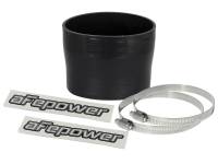 aFe 59-00086 aFe Magnum FORCE (3-3/4in ID to 3-1/2in ID x 3in L) Straight Reducing Coupler - Black