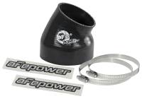 aFe 59-00097 aFe Magnum FORCE Silicone Replacement Coupling Kit 4in ID x 30 Deg. Elbow Coupler - Black