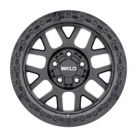 Weld W10479098500 Weld Off-Road W104 17X9.0 Cinch 6X135 6X139.7 ET00 BS5.00 Satin Black Gloss Black 106.1