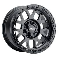 Weld W10579026450 Weld Off-Road W105 17X9.0 Cinch 5X114.3 5X127 ET-12 BS4.50 Gloss Black MIL 78.1