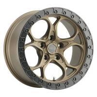 Weld W10600075475 Weld Off-Road 20x10 Ledge 5 5x127 ET-18 BS 4.75 Satin BRZ / Satin BLK Ring 71.5