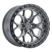 Weld W10709084575 Weld Off-Road W107 20X9 Ledge 6X139.7 ET20 BS5.75 Satin Gun / Black Ring 106.1
