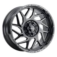 Weld W11700057475 Weld Off-Road W117 20X10 Fulcrum 5X127 5X139.7 ET-18 BS4.75 Gloss Black MIL 87.1