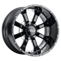 Weld - Weld W12500089475 Weld Off-Road W125 20X10 Granada Six 6X135 ET-18 BS4.75 Gloss Black MIL 87.1 - Image 2