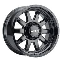 Weld W16809017500 Weld Off-Road W168 20X9 Stealth 8X170 ET00 BS5.00 Gloss Black 125.1