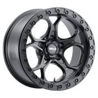 Weld W90179075450 Weld Off-Road W901 17X9.0 Ledge Beadlock 5X127 ET-12 BS4.50 Satin Black 71.5