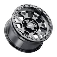 Weld - Weld W90279098450 Weld Off-Road W902 17X9.0 Cinch Beadlock 6X135 6X139.7 ET-12 BS4.50 Gloss Black MIL 106.1 - Image 2