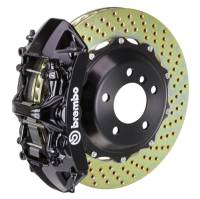 Brembo 2B1.9001A1 Brembo 03-07 H2 Rear GT BBK 4 Piston Cast 2pc 380x32 2pc Rotor Drilled-Black