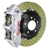Brembo 2B1.9002A3 Brembo 08-09 H2 Rear GT BBK 4 Piston Cast 2pc 380x32 2pc Rotor Drilled-Silver