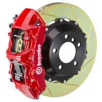 Brembo 2B2.9002A2 Brembo 08-09 H2 Rear GT BBK 4 Piston Cast 2pc 380x32 2pc Rotor Slotted Type-1-Red
