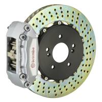 Brembo 2C1.6002A3 Brembo 95-99 M3 Rear GT BBK 4 Piston Cast 2pc 328x28 2pc Rotor Drilled-Silver