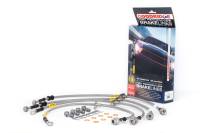 Goodridge 20041 Goodridge 17-21 Honda Civic Hatchback Stainless Steel Brake Line Kit