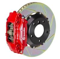 Brembo 2C2.6002A2 Brembo 95-99 M3 Rear GT BBK 4 Piston Cast 2pc 328x28 2pc Rotor Slotted Type-1-Red
