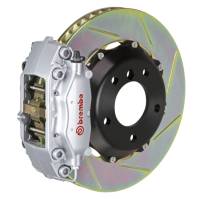 Brembo 2C2.6005A3 Brembo 98-02 Z3 M-Coupe/Roadster Rr GT BBK 4 Piston Cast 2pc 328x28 2pc Rotor Slotted Type1-Silver