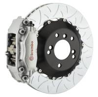 Brembo 2C3.8011A3 Brembo 05-11 G55 AMG Rear GT BBK 4 Piston Cast 2pc 345x28 2pc Rotor Slotted Type3-Silver