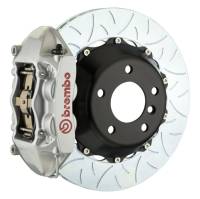 Brembo 2C3.8015A3 Brembo 03-09 E-Class (Excl 4MATIC/AMG) Rr GT BBK 4Pis Cast 2pc 345x28 2pc Rtr Slot Type3-Silver