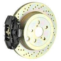 Brembo 2E4.4001A1 Brembo 92-98 318i/325i/328i Rear GT BBK 2 Piston Cast 2pc 294x19 1pc Rotor Drilled-Black