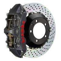 Brembo 2M1.9003AS Brembo 05-09 F430 Challenge Rear GTS BBK 6 Piston Cast 380x32 2pc Rotor Drilled-Black HA