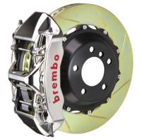 Brembo 2M2.9005AR Brembo 08-16 R8 4.2/5.2 (CC Brake Eqpt) Rr GTR BBK 6Pis Billet 380x32 2pc Rtr Slot Type1-Nickel