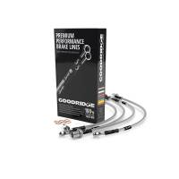Goodridge 4-49004 Goodridge 74-91 Land Rover Range Rover County 4in Extended Stainless Steel Brake Lines