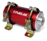 Fuelab 41401-2 Fuelab Prodigy High Pressure EFI In-Line Fuel Pump - 1000 HP - Red