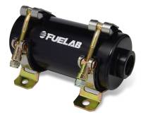 Fuelab 41403-1 Fuelab Prodigy High Flow Carb In-Line Fuel Pump - 1800 HP - Black