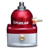 Fuelab 51505-2-S-G Fuelab 515 EFI Adjustable FPR 90-125 PSI (2) -10AN In (1) -6AN Return - Red
