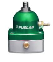 Fuelab 51506-6-S-T Fuelab 515 TBI Adjustable FPR 10-25 PSI (2) -6AN In (1) -6AN Return - Green