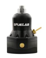 Fuelab 56504-1 Fuelab 565 EFI Adjustable FPR 40-80 PSI (2) -10AN In (1) -10AN Return Max Flow Bypass - Black
