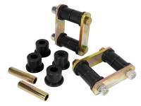 Prothane 1-1013-BL Prothane 70-74 AMC AMX/Javelin HD Spring & Shackles Bushings - Black
