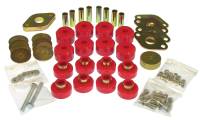 Prothane 1-118 Prothane 07-11 Jeep Wrangler JK 2DR Body Mount Kit - Red