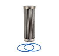 Fuelab 71812 Fuelab 40 Micron Stainless Steel Replacement Element - 6in w/2 O-Rings & Instructions