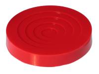Prothane 19-1405 Prothane Universal Jack Pad 5in Diameter Model - Red