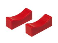 Prothane 19-1412 Prothane Universal Jack/Stand Pads (Fits 1.125 x 4.0 Heads) - Red