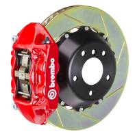 Brembo 2S2.9014A2 Brembo 15-18 M3 (CC Brake Eqpt) Rr GT BBK 4Pis Cast 380x28 2pc Rotor Slotted Type1-Red