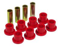 Prothane 6-1005 Prothane 73-79 Ford F250 Crew Cab / F350 Rear Spring & Shackle Bushings - Red