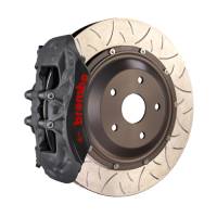 Brembo 3K3.8055A Brembo 12-16 Porsche Boxster (Excl PCCB) PISTA Front BBK 355x35x53a T3 2pc Rotor Slotted - Clear HA