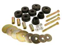 Prothane 7-118-BL Prothane 63-66 Chevy C10 1/2Ton 2wd PU Body Mount - Black