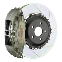 Brembo 4K2.8015A Brembo 15-23 Mustang PISTA Rear Race BBK 4 Piston Billet 2pc355x28 x54a 2pc Rotor T1-Clear HA