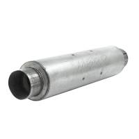 MBRP - MBRP Exhaust pM1004A MBRP Universal Quiet Tone Muffler 4in Inlet/Outlet 24in Body 6in Dia 30in Overall Aluminum - Image 4