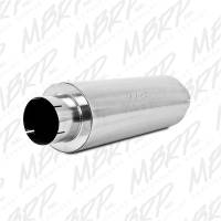 MBRP Exhaust pM2220A MBRP Universal Quiet Tone Muffler 5in Inlet /Outlet 8in Dia Body 31in Overall