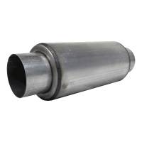 MBRP Exhaust pR1009 MBRP Universal Resonator 4 Inlet /Outlet 12 Body 18 Overall T304