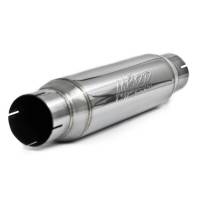 MBRP - MBRP Exhaust pR1013 MBRP Universal Resonator 3in Inlet /Outlet 16in Body 20in Overall T304 - Image 6