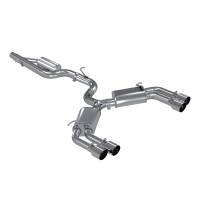 MBRP Exhaust pS4601304 MBRP 15-18 Audi S3 304SS 3in Quad Split Rear Exit C/B System