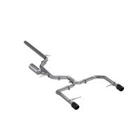 MBRP Exhaust pS46083CF MBRP 19-21 VW Jetta GLI T304 SS 3in Cat-Back Dual Split Rear Exit Exhaust - Carbon Fiber Tips