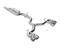 MBRP Exhaust pS4612304 MBRP 2022 Volkswagen Golf R MK8 3in Cat-Back Quad Split Rear Valve Delete Exhaust