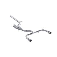 MBRP Exhaust pS4617304 MBRP 2022 Volkswagen Golf GTI MK8 T304 SS 3in Cat-Back Exhaust 2.5in Dual Split Rear w/ SS Tips