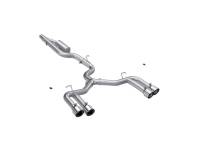 MBRP Exhaust pS4620304 MBRP 22-24 Audi S3 2.0L Armor Pro T304 SS 3in Cat-Back Quad Split Rear Exhaust - Valve Delete